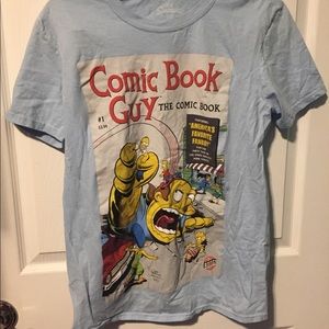 Simpsons Comic Book Guy T-shirt (never worn)